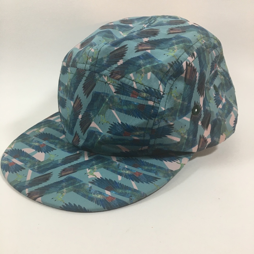 Truth Non Smoking Blue 90s Five Panel Baseball Cap Skateboarding